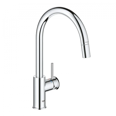 Одноважільний змішувач для мийки Grohe BauClassic (30573000)