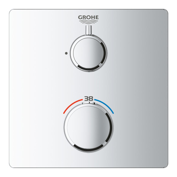 Термостат прихованого монтажу Grohe Grohtherm Convent. Concealed (24078000)
