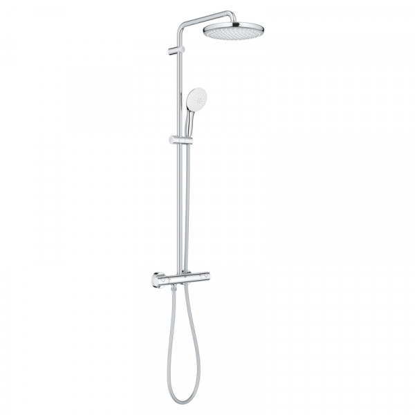 Душова система з термостатом для настінного монтажу Grohe Tempesta System 250 (26670001)