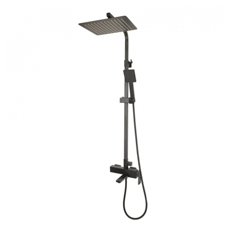 Душова колона із змішувачем Koer KB-56009-05 (Колір чорний) (KR3507)