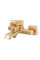 Змішувач для ванни Haiba GAUDI 009 EURO BRUSHED GOLD (HB9599)