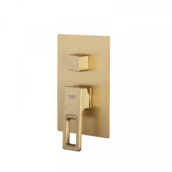 Душова система вбудована KOER KB-66009-12 3 функціі (Колір матове золото) (KR5992)