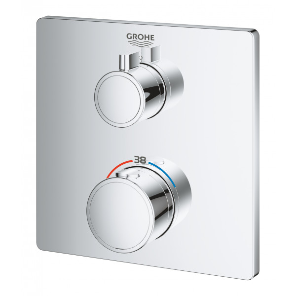 Термостат прихованого монтажу для 1 споживача Grohe Grohtherm Convent. Concealed (24078000)
