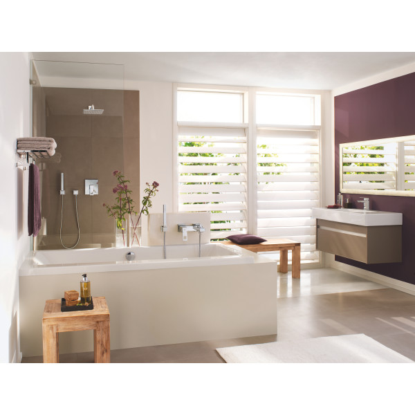 Верхній душ з настінним кронштейном Grohe Euphoria Cube (26073000)