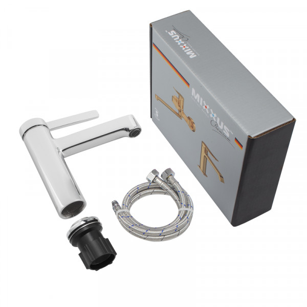 Змішувач для умивальника Mixxus Premium Verdi 001 (NUT) (MI8240)