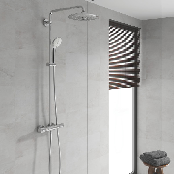 Душова система з термостатом для душа Grohe Euphoria System (27296003)