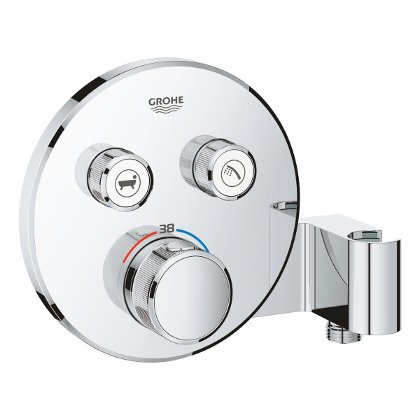 Термостат прихованого монтажу на 2 споживача Grohe Grohtherm SmartControl (29120000)