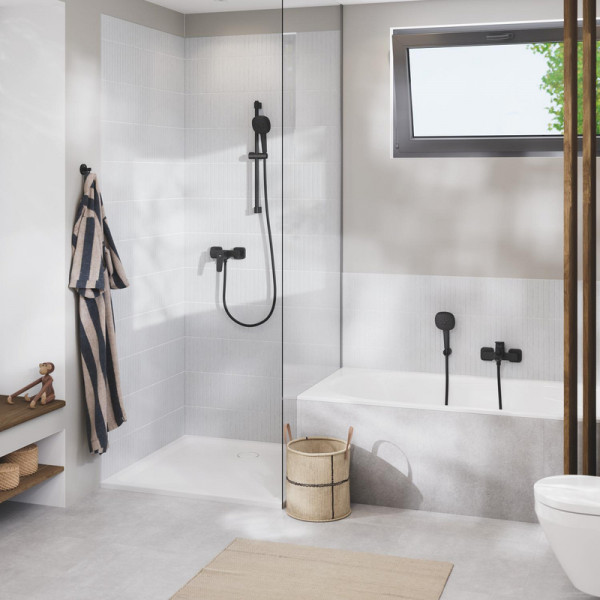 Одноважільний змішувач для ванни Grohe Cubeo (1018142430)