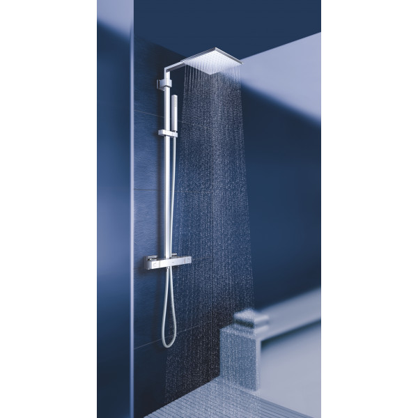 Душова система з термостатом для душа Grohe Euphoria Cube System (26087000)