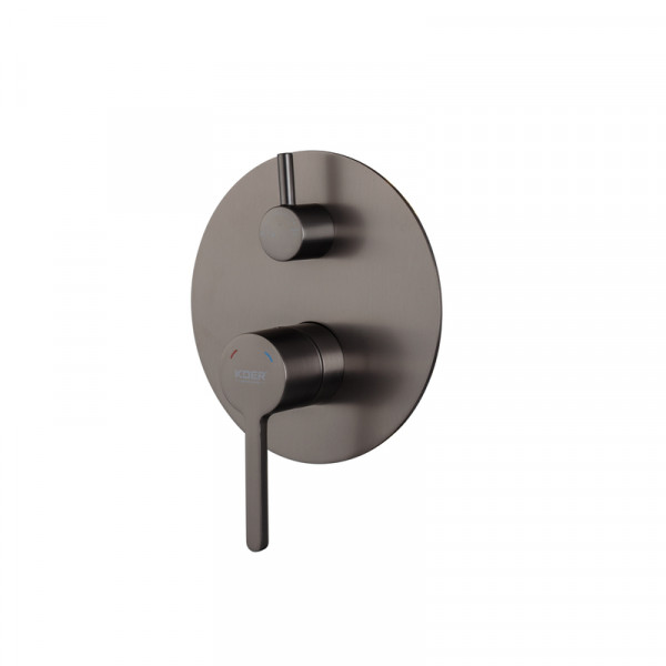 Вбудована душова система Koer KB-66029-07 3 функції (Колір графіт) (KR5954)