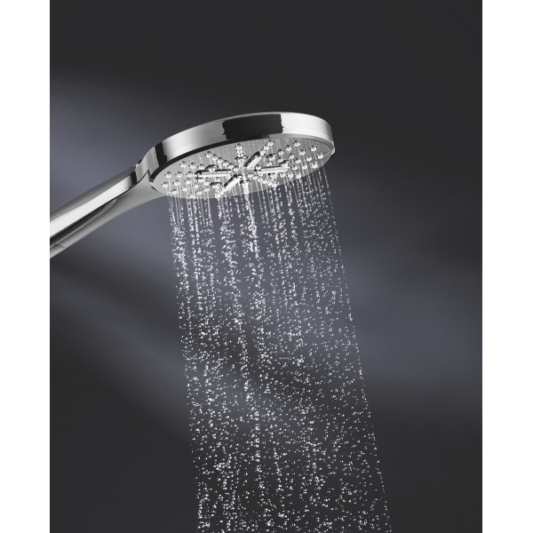Душовий набір з тримачем, 3 режими струменю Grohe Rainshower SmartActive (26581000)