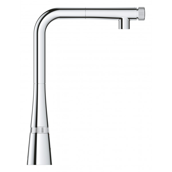 Змішувач для кухні з висувним виливом Grohe Zedra SmartControl (31593002)