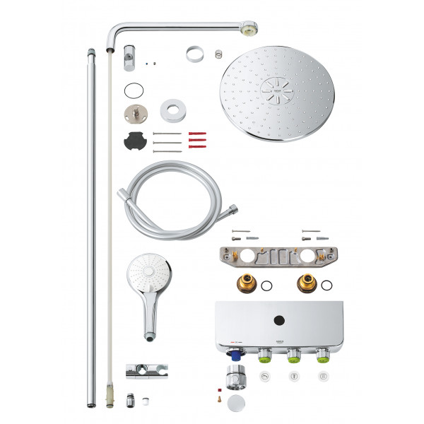 Душова система з термостатом для душа Grohe Euphoria SmartControl System (26507000)