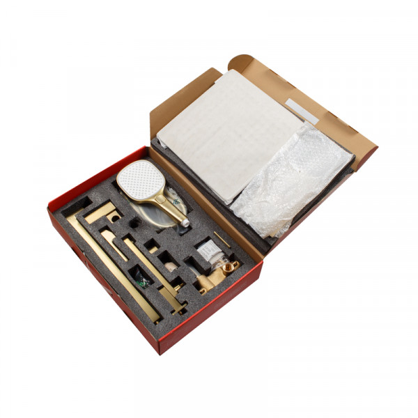 Душова система вбудована KOER KB-66009-12 3 функціі (Колір матове золото) (KR5992)