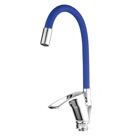 Змішувач для кухні Mixxus FANY 011 (Nut) Refl.Blue (без підведення) (MI6293)