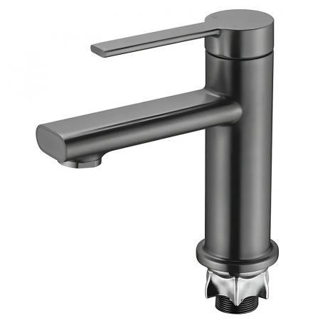 Змішувач для умивальника Mixxus Lord 001 Nut Graphite (Колір графіт) (MI7137)