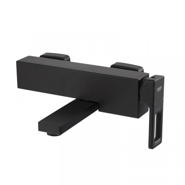 Змішувач для ванни з коротким виливом KOER KB-41009-05 (Колір чорний) (KR6018)