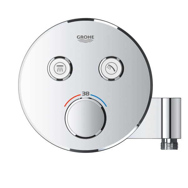 Термостат прихованого монтажу на 2 споживача Grohe Grohtherm SmartControl (29120000)