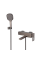 Змішувач для ванни з коротким виливом KOER KB-41009-07 (Колір графіт) (KR5986)
