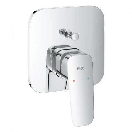 Одноважільний змішувач Grohe Cubeo із перемикачем на 2 положення (1017780000)
