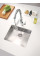 Змішувач для кухні з гнучким виливом Grohe Eurocube (31395DC0)