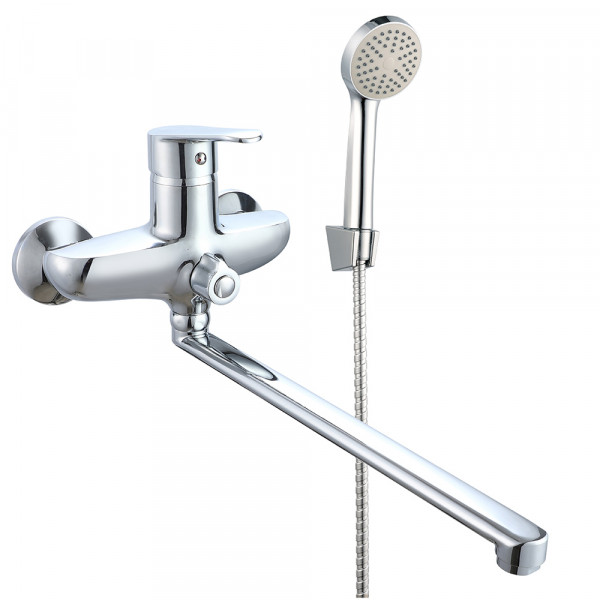 VRL714-07  ванна одноваж. довгий поворот. вилив сплав Ø40 (хром) {10/1}