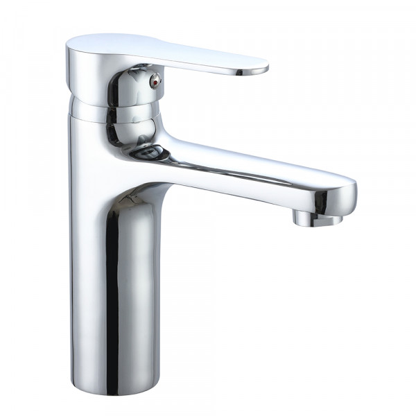 VRL123-14 умивальник одноваж. лит. вилив сплав гайка Ø35 (хром) {10/1}