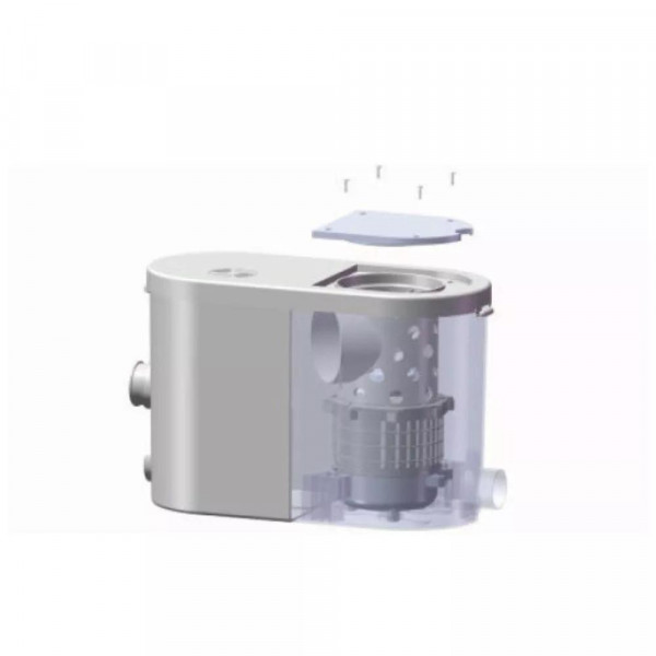 Установка каналізаційна SHIMGE WT 500C (0,5 кВт, Нmax 9 м, Qmax 125 л/хв)