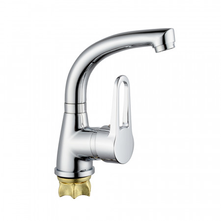 VRL111-01 умивальник одноваж. поворот.. вилив Ø35 (хром) {10/1}