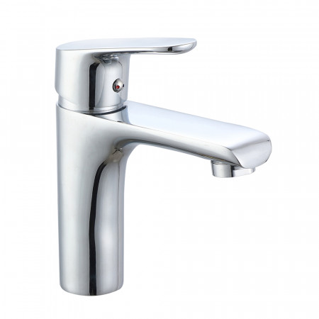 VRL120-11 умивальник одноваж. лит. вилив сплав гайка Ø35 (хром) {10/1}