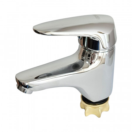 BIT-A270 умивальник одноваж. лит. вилив сплав гайка Ø40  (хром) {10/1}