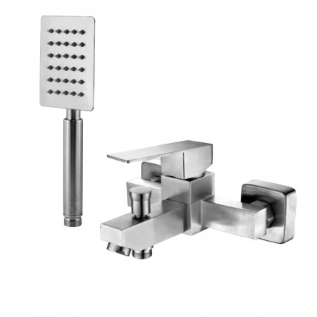 PRO3С-02 ванна одноваж., неповор. корот. вилив нерж. сталь Ø35 (сатин) {12/1}