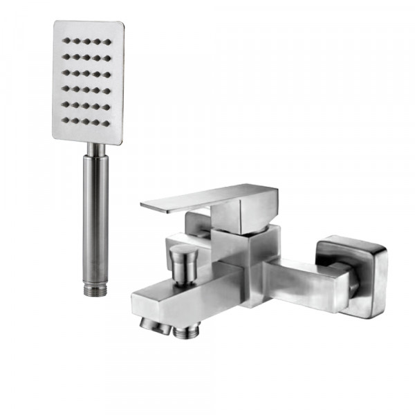 PRO3С-02 ванна одноваж., неповор. корот. вилив нерж. сталь Ø35 (сатин) {12/1}