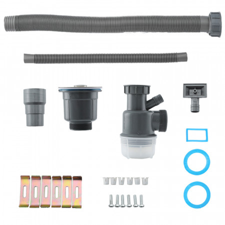 GS 5050-3 мийка 500*500 нерж. сталь  SUS 201 сифон+коландер (ЗОЛОТО PVD покрит.) {1/1}